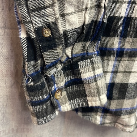 Chaps plaid button down flannel - Picture 6 of 9